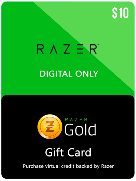 Razer gift card 10 USD (US)