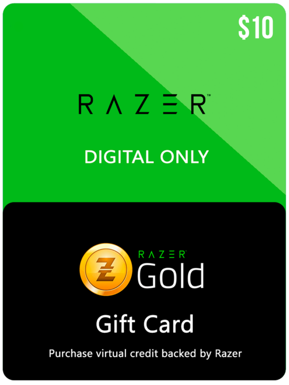 Razer gift card 10 USD (US)